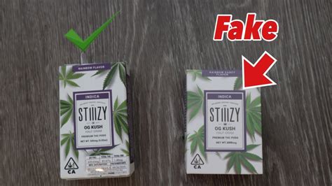 These are potentially harmful since they might contain pesticides, heavy metals, or benzene — none of which you want to smoke. . Fake stiiizy box vs real